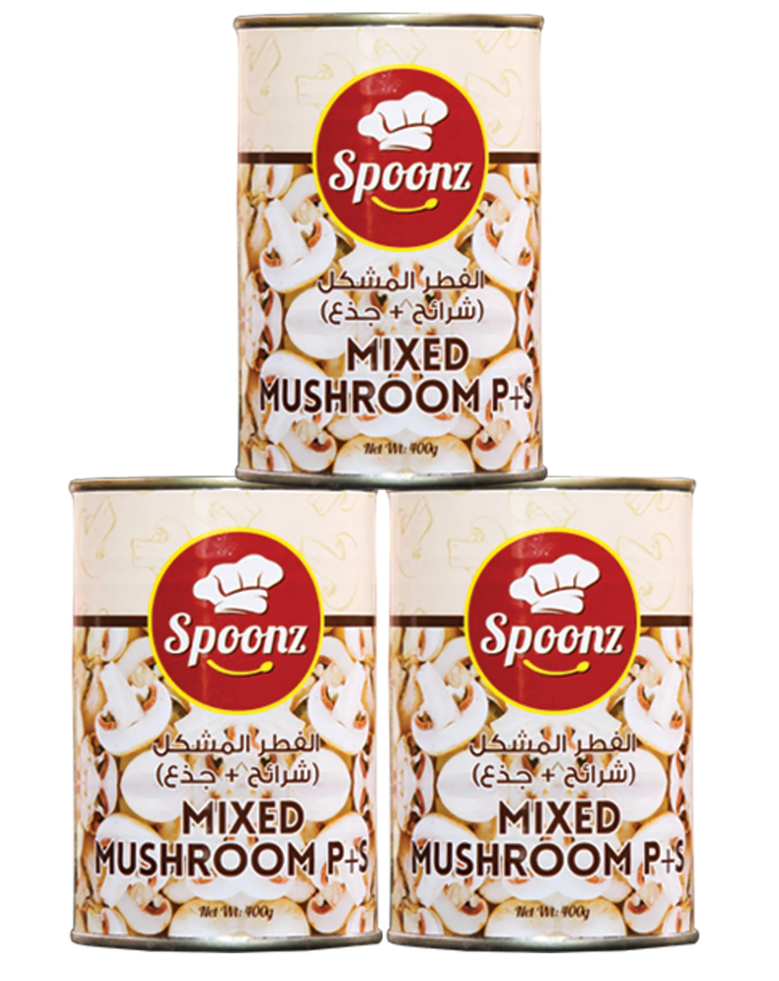Spoonz Mixed Mushroom Slice 2, 400g