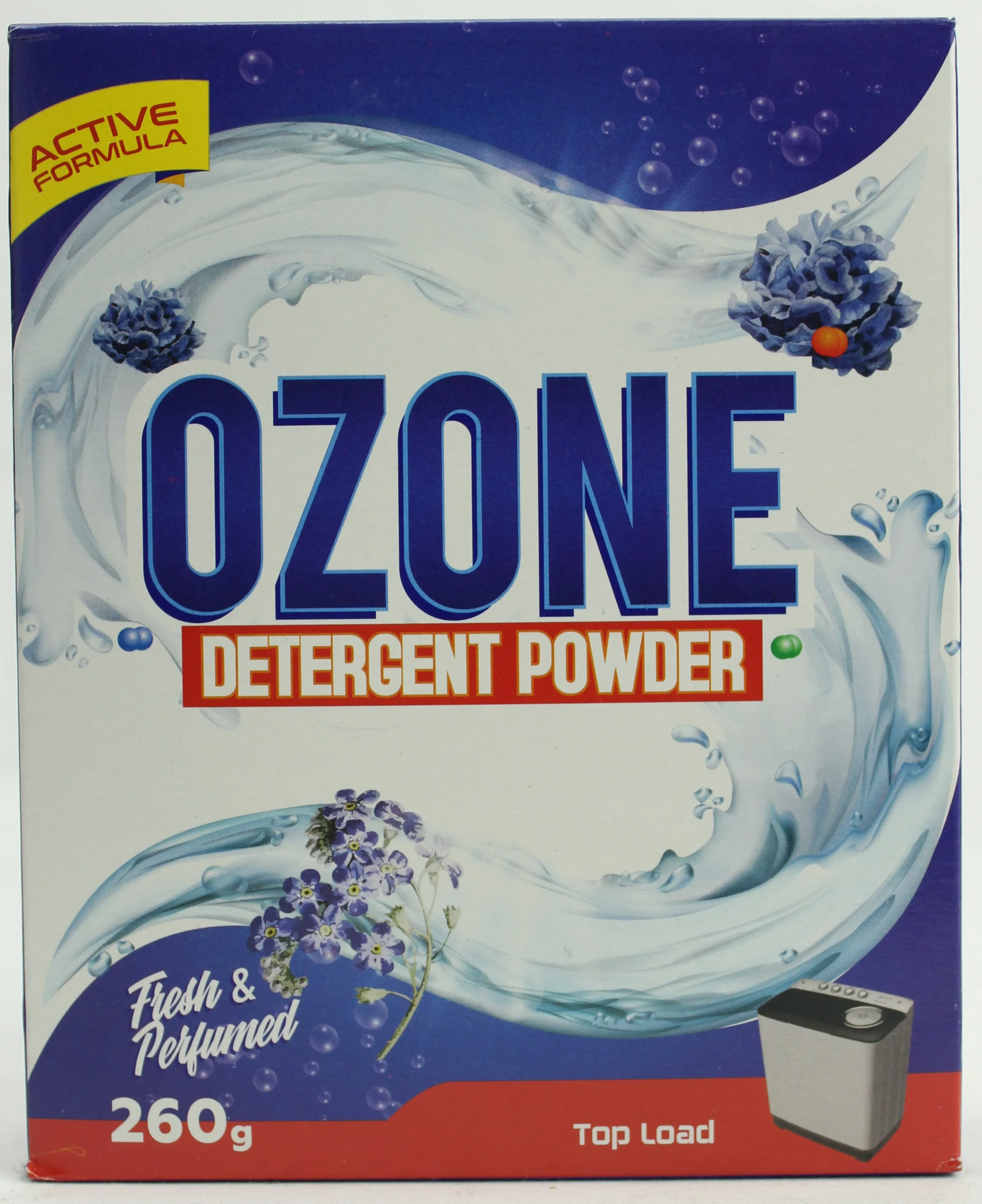 Ozone Blue Top Load Detergent Powder, 260g