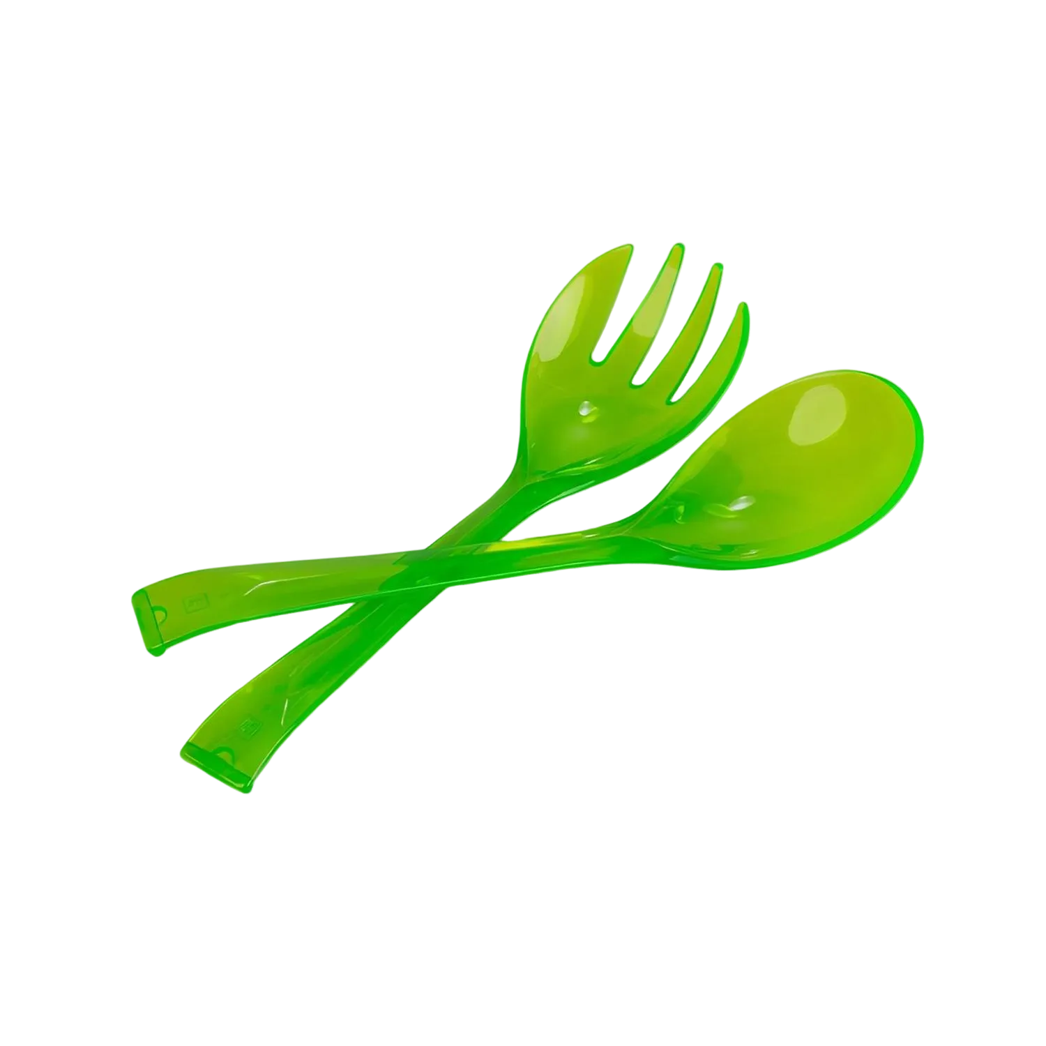 Ozone Salad Spoon (Plastic), Green