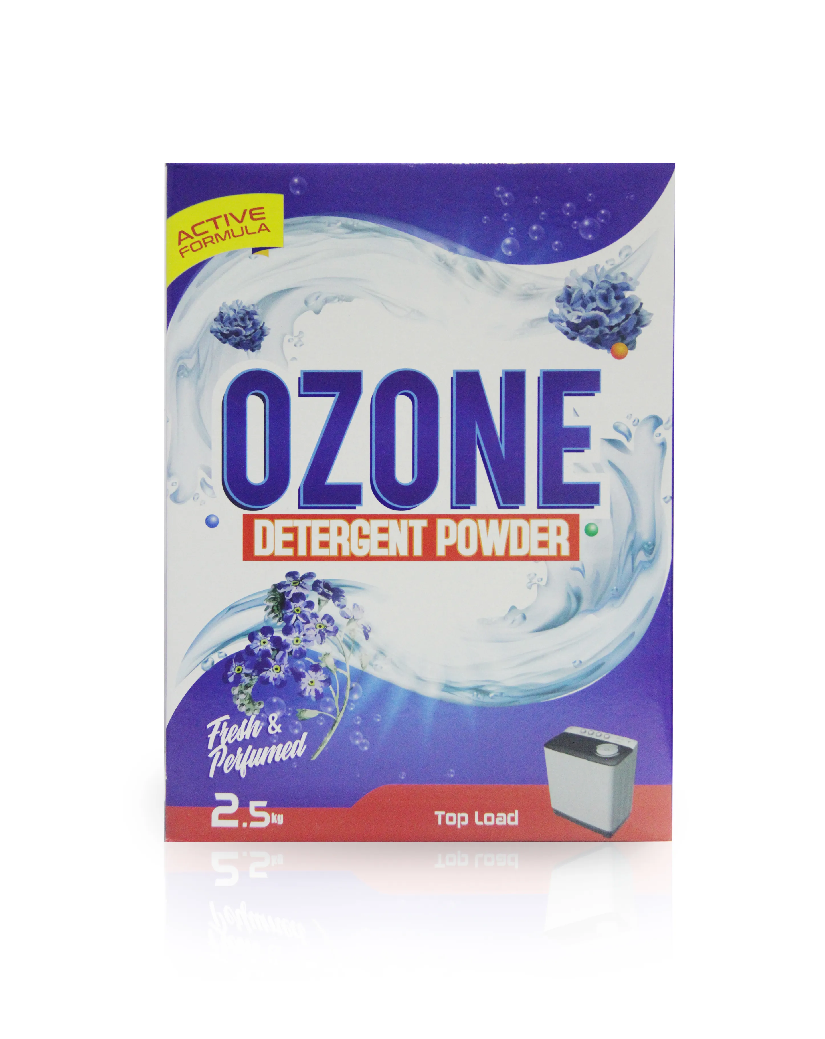 Ozone Blue Top Load Detergent Powder, 2.5Kg