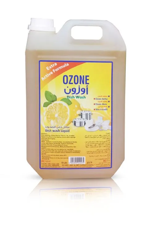 Ozone Dishwash Lemon, 5 Liter
