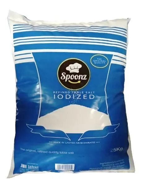 Spoonz Iodized Salt, 25Kg
