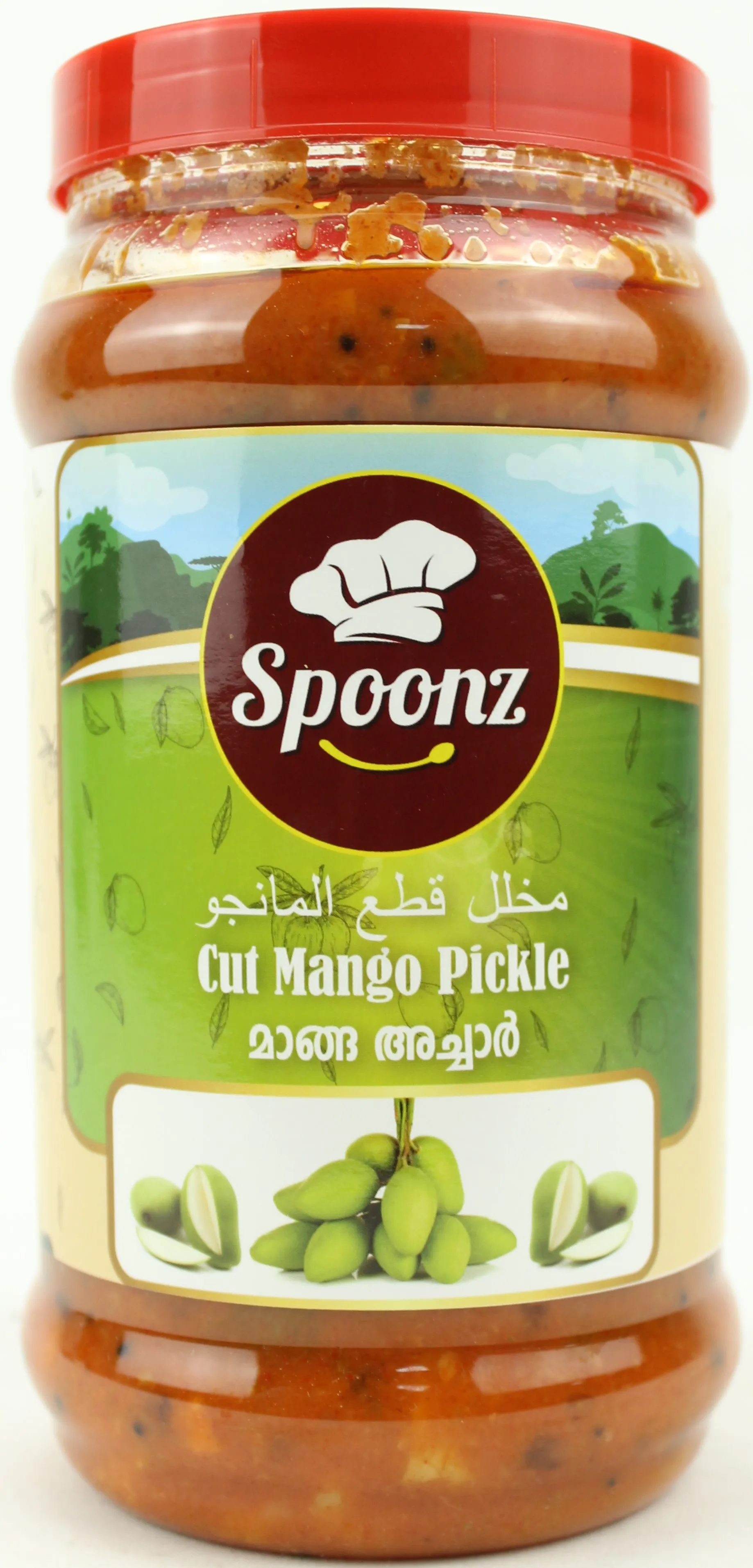 Spoonz Cut Mango Pickle, 1Kg