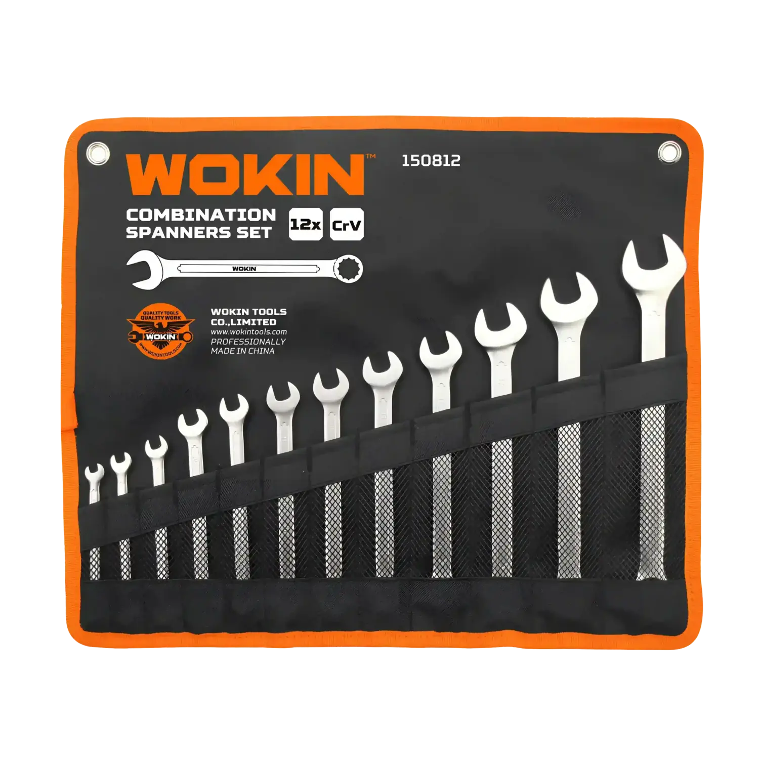 Wokin 150812, 12Pcs Combination Spanners Set