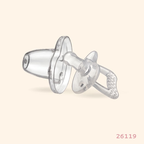 CAMERA SILICONE BABY SOOTHER W/CAP 26119