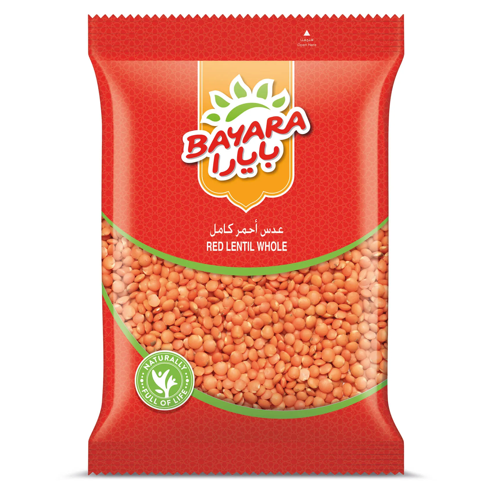 RED MASOOR WHOLE 400G