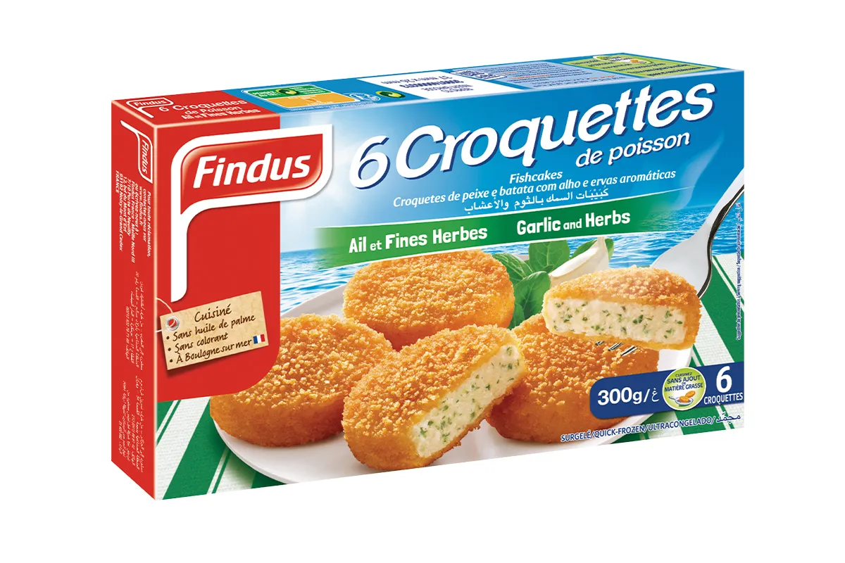 Findus 6 Fishcakes with Garlic and Herbs
