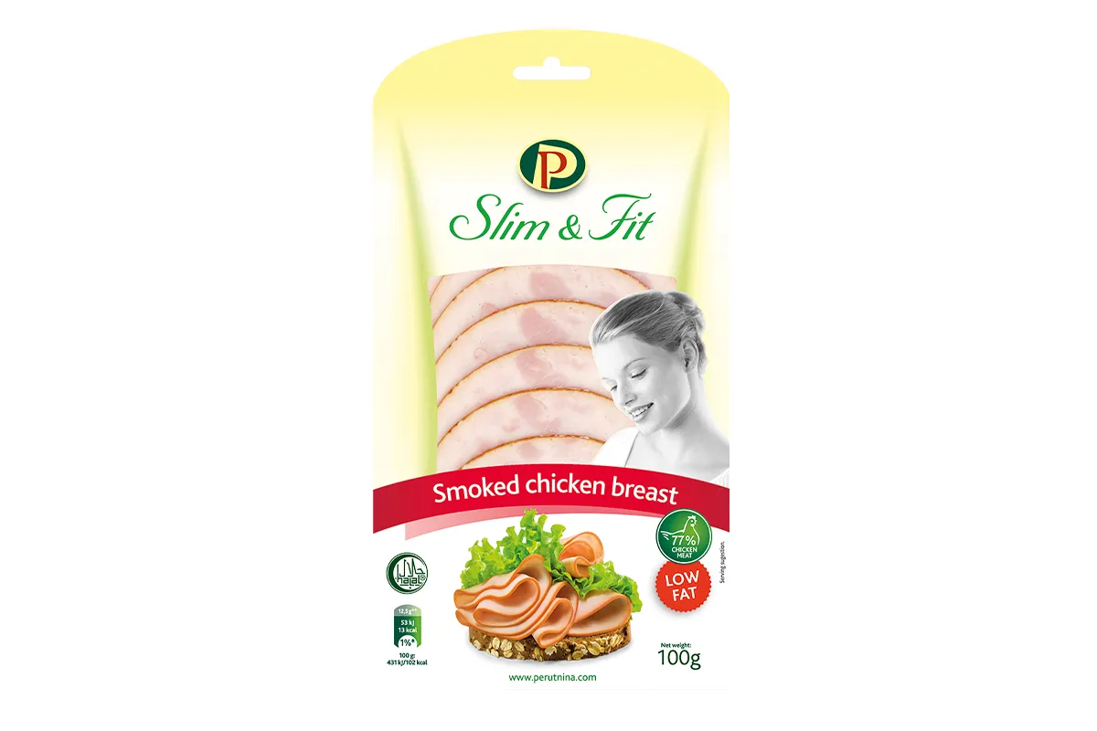 Perutnina Slim & Fit Smoked Chicken Breast Slice