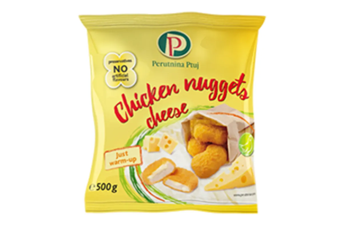 Perutnina Chicken Nuggets with cheese
