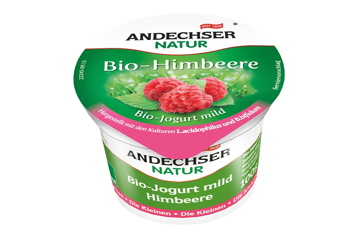 Andechser Bio Raspberry Yogurt