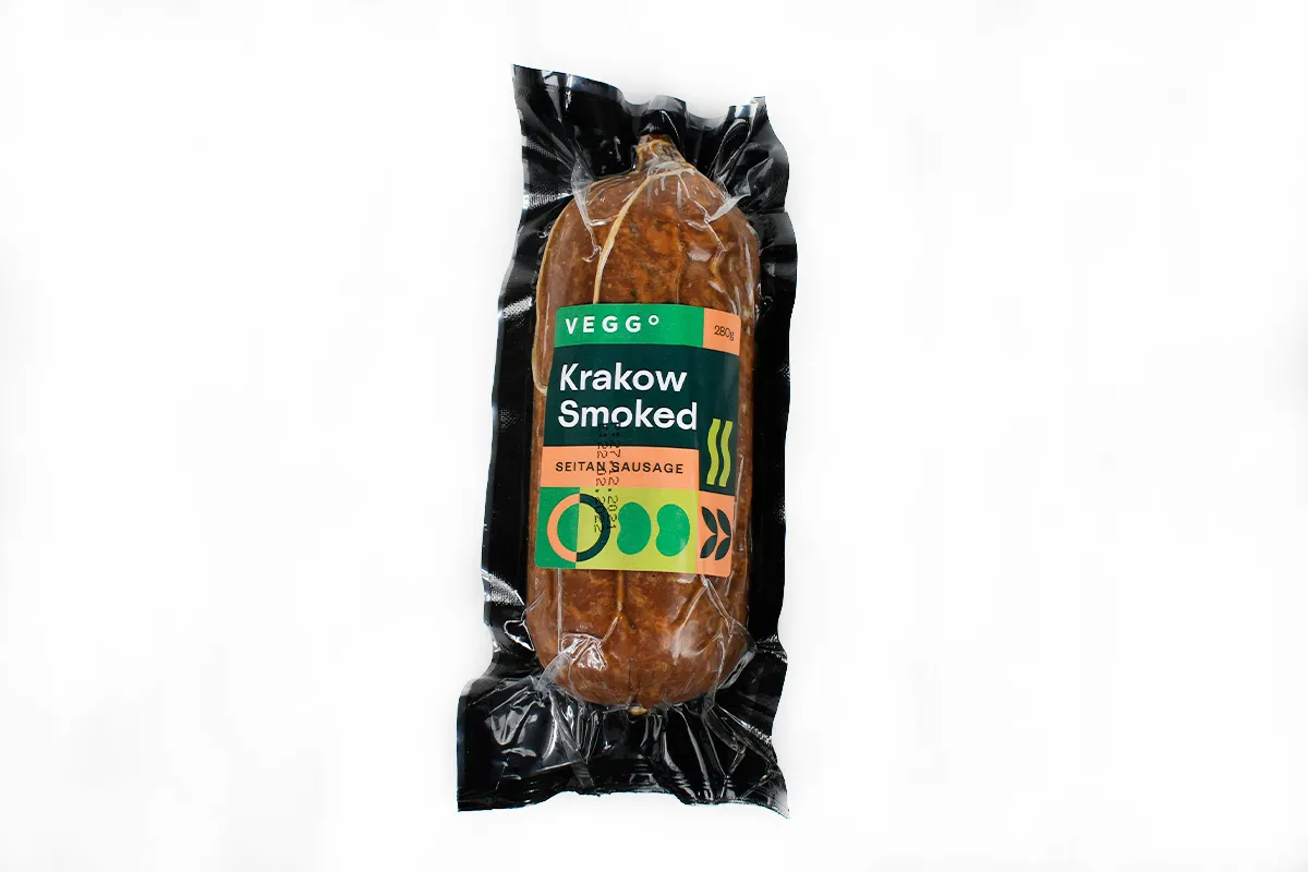 Veggo Seitan Sausages Krakow Smoked