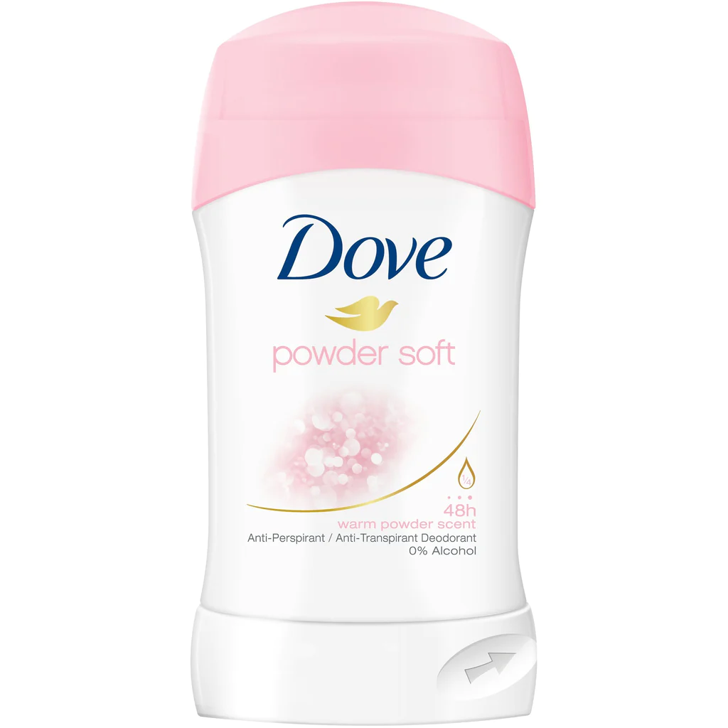 Dove stick powder soft 40 ml