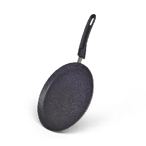 Aluminum Crepe Pan SPARK STONE with Induction Bottom and Non-Stick Coating 22cm