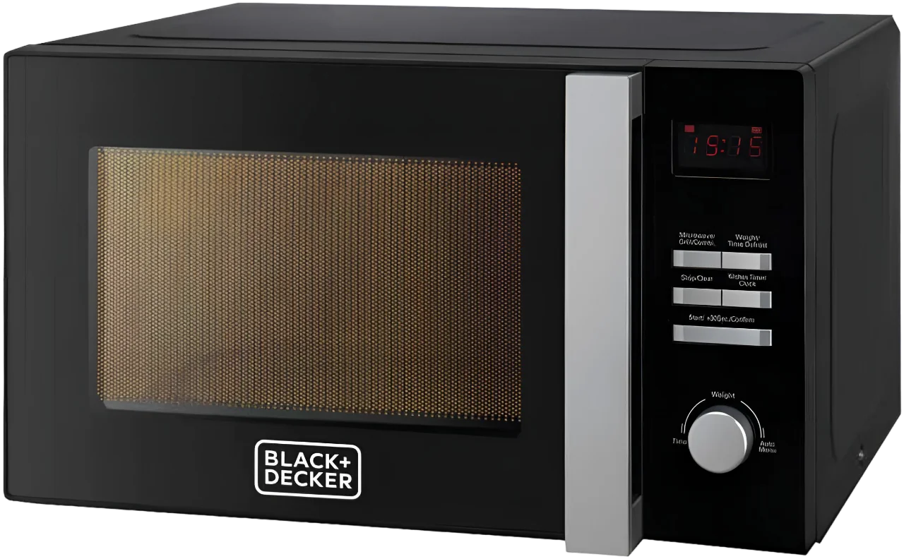 Black+Decker Microwave Oven With Grill 28L MZ2800PG-B5 Black