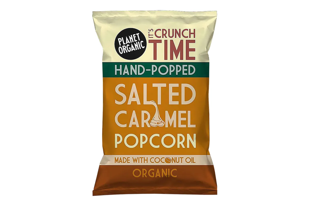 Planet Organic Salted Caramel Popcorn