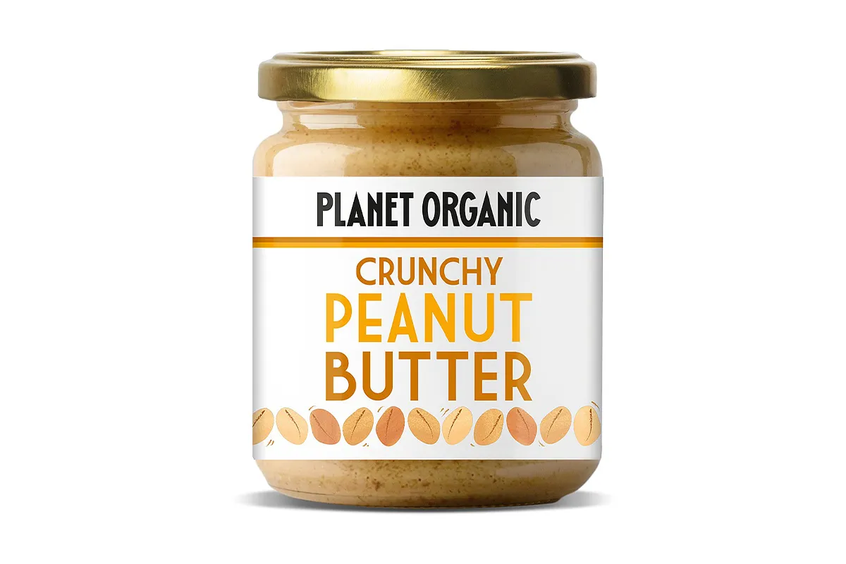Planet Organic Crunchy Peanut Butter
