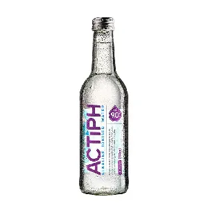 ACTIPH Alkaline Ionised Water 330ml Glass