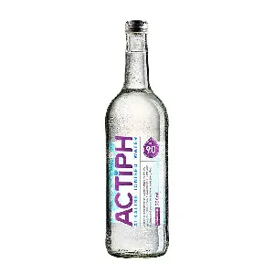ACTIPH Alkaline Ionised Water 750ml Glass