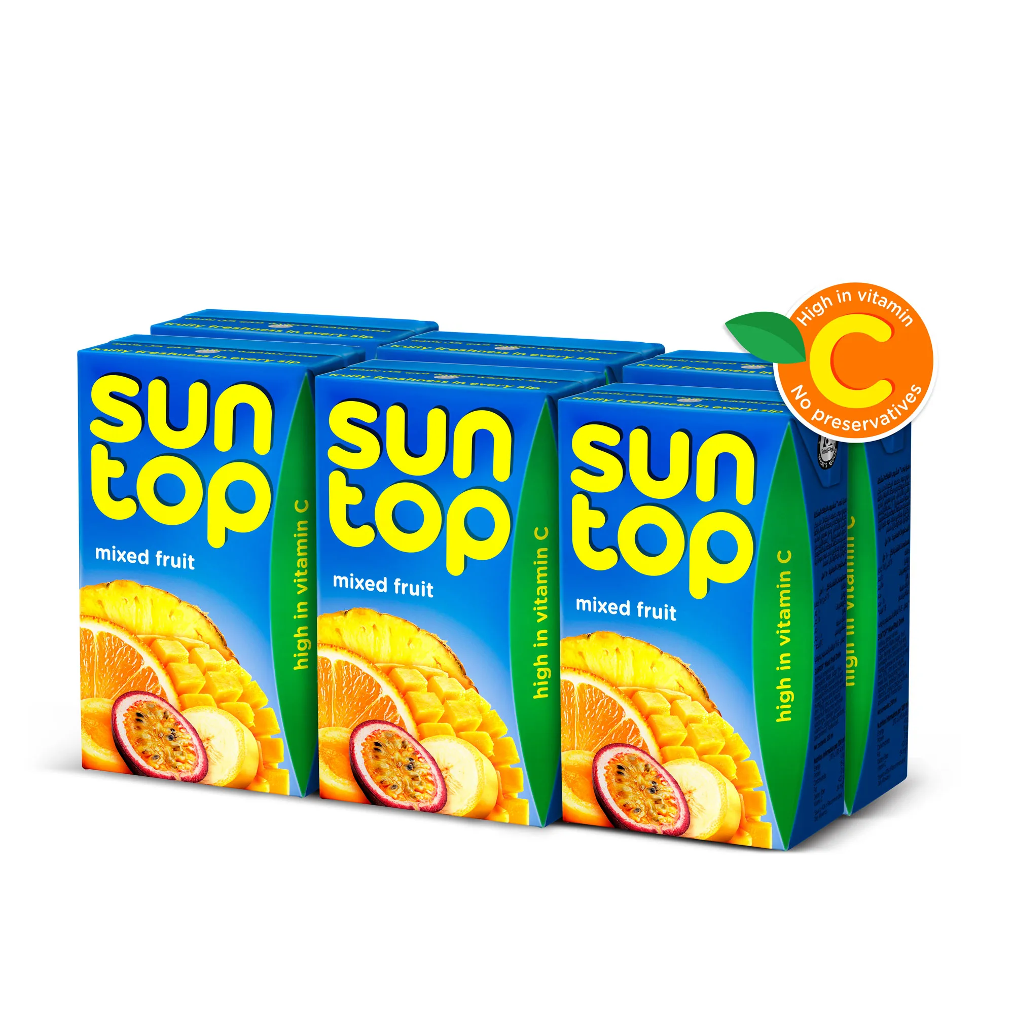 SUNTOP MIXED FRUIT 250ML PK
