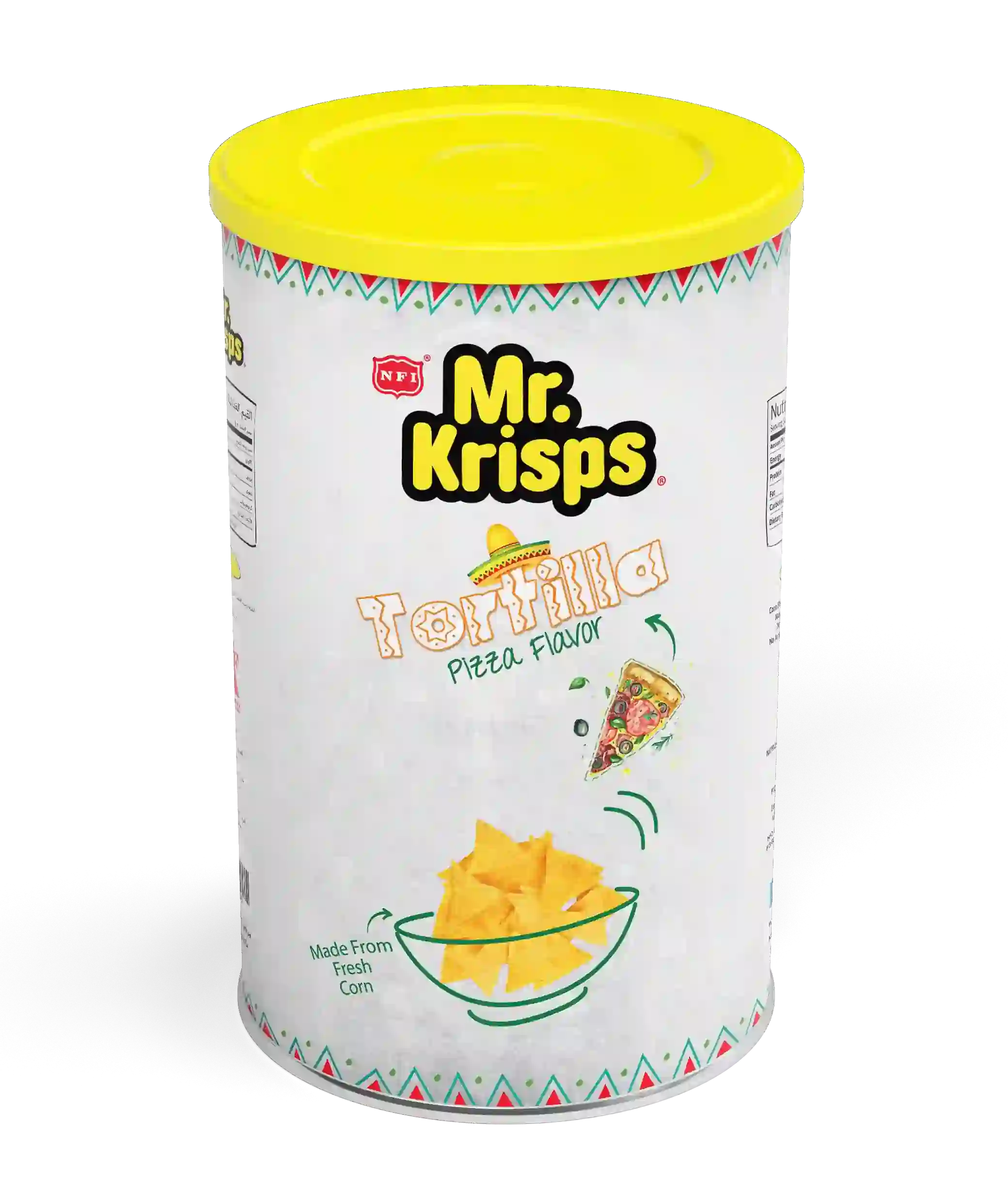 Mr Krisps Tortilla s Canisters Canister