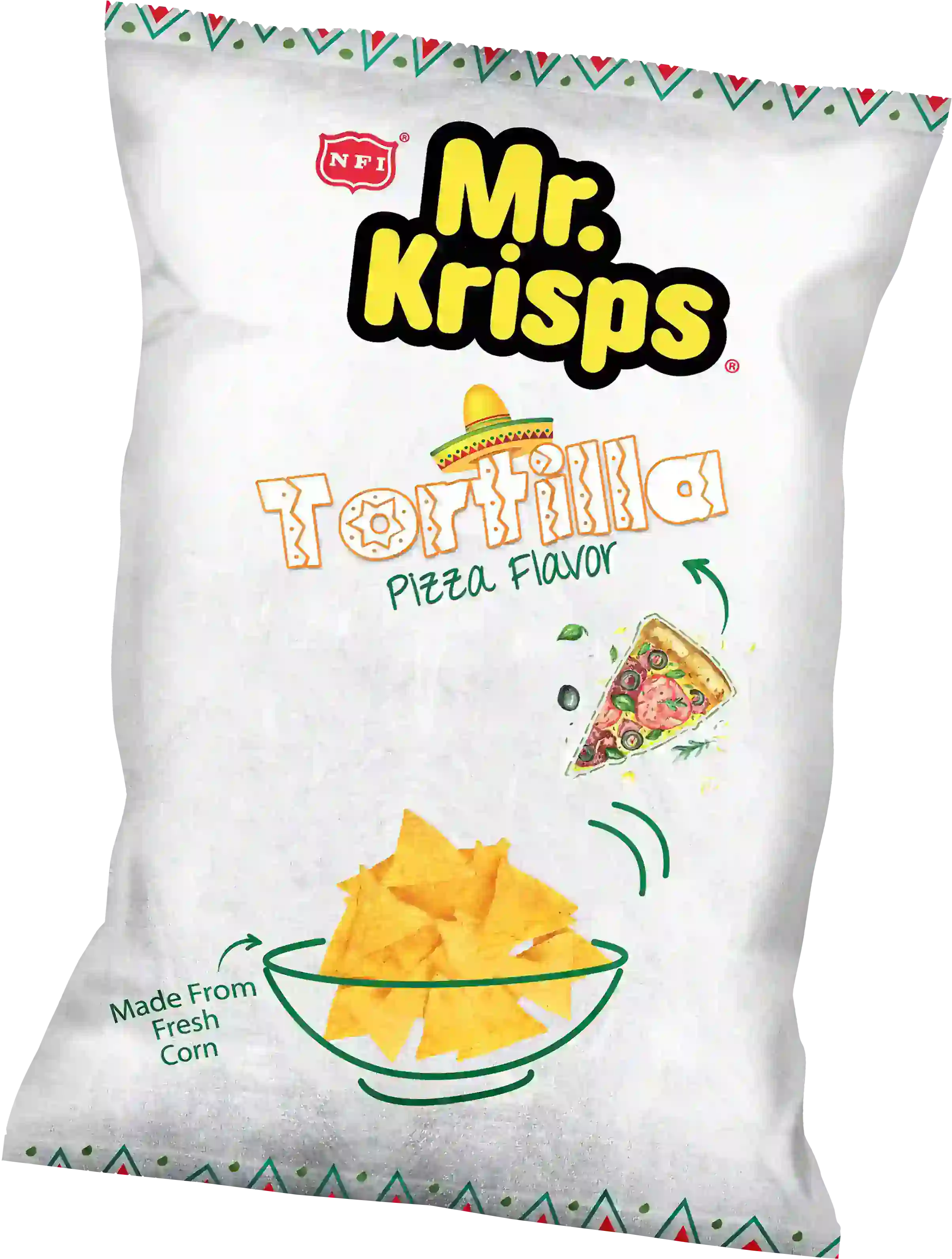 Mr Krisps Tortilla Pizza 18g BAGS
