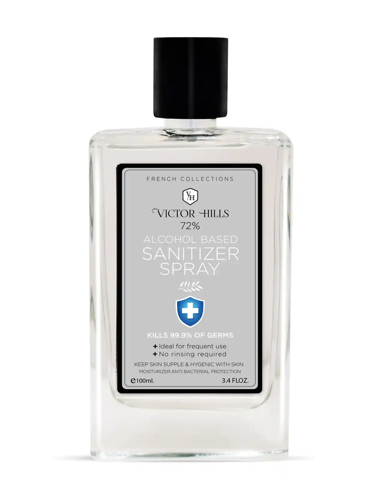 Victor Hills Sanitizer Spray 100ML Grey