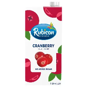 Rubicon Cranberry Fruit Drink No Added Sugar 1 litre