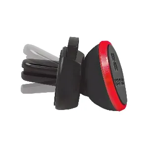 Promate VentGrip Anti-Slip Magnetic Car AC Vent Universal Mobile Holder - Silver