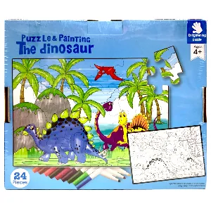 Tu Sun Puzzle and Painting The dinosaur