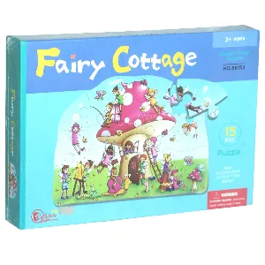 Tu Sun Fairy Cottage Shaped Floor Puzzle
