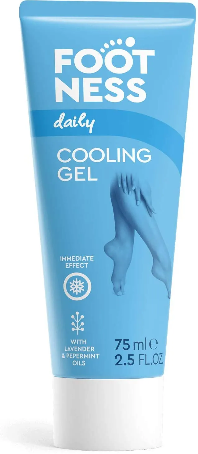 Footness Legs Cooling Gel Cream _ Lavender Peppermint Oils _Foot Leg Cream _ 75ml