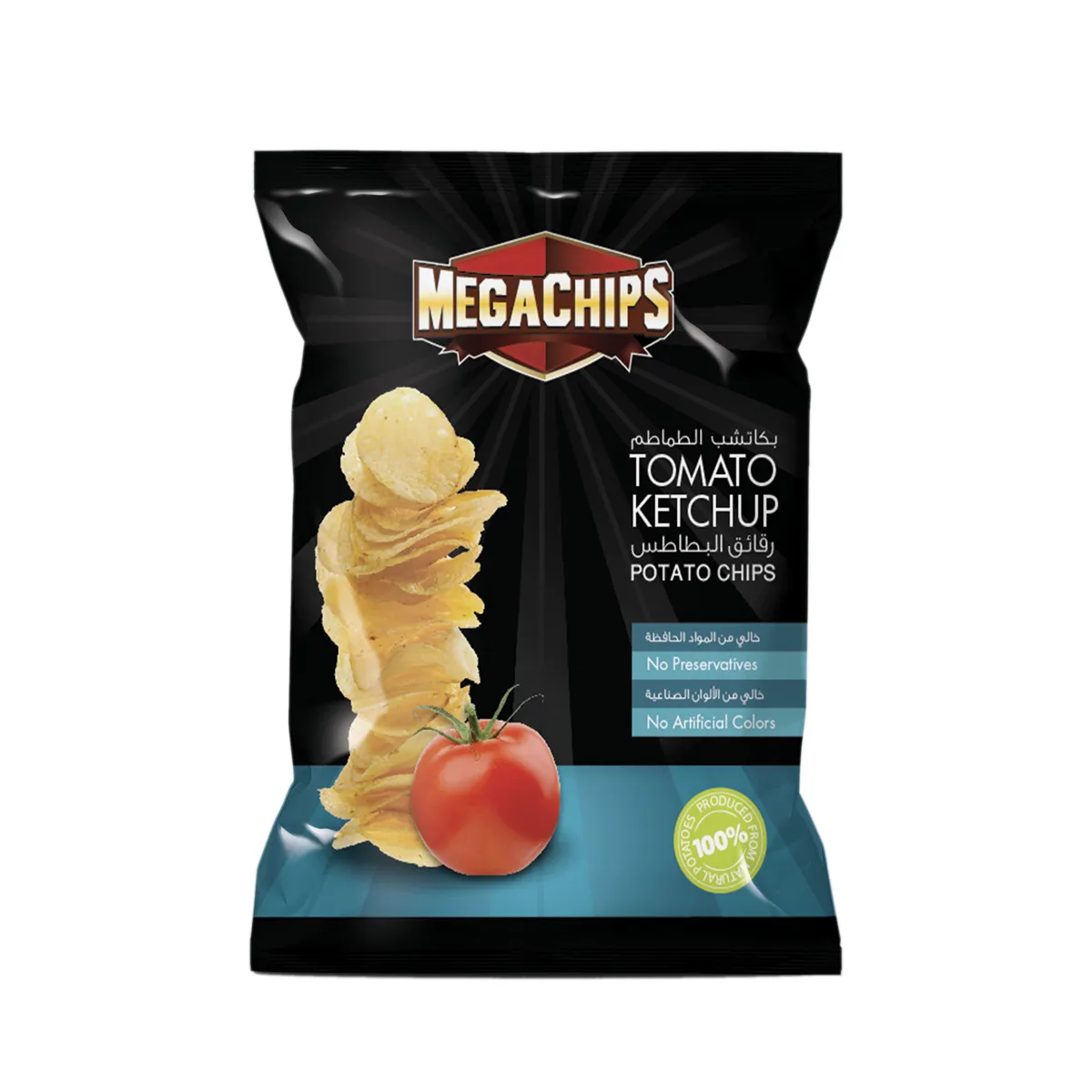 Mega Chips Tomato Ketchup 12 x 90 gms