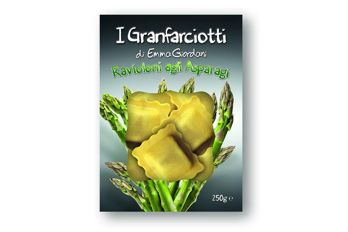 Emma Giordani Asparagus Fresh Egg Pasta Granfarciotti
