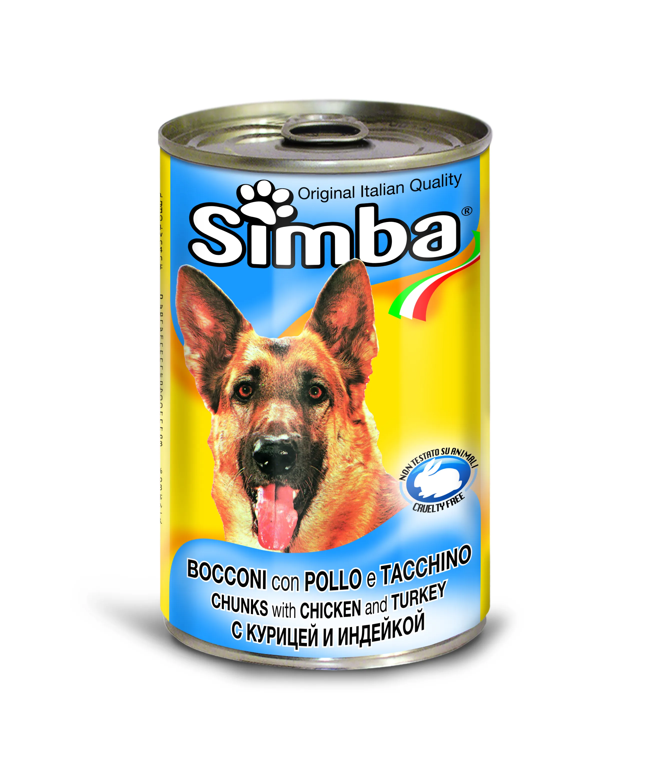 SIMBA DOG FOOD CHUNKS CHKN&TUR