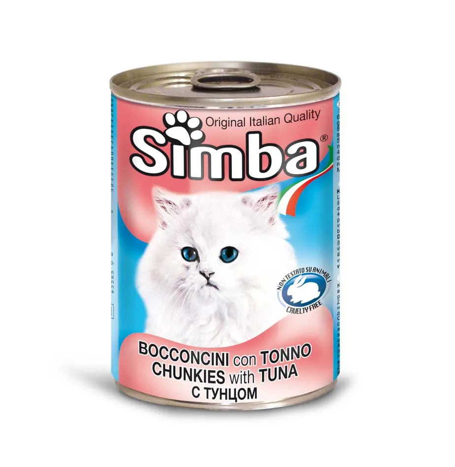SIMBA CAT FOOD CHUNKIES TUNA