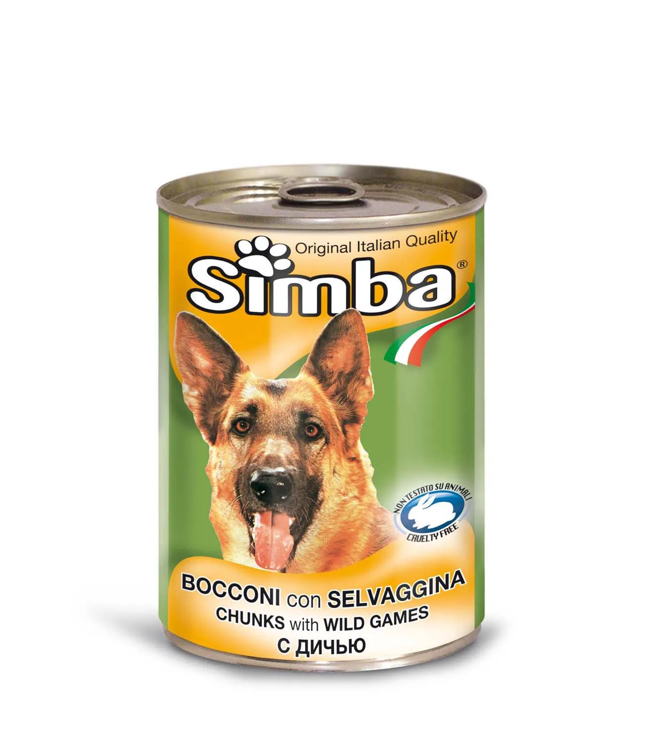 SIMBA DOG FOOD CHUNKS WILD GAM