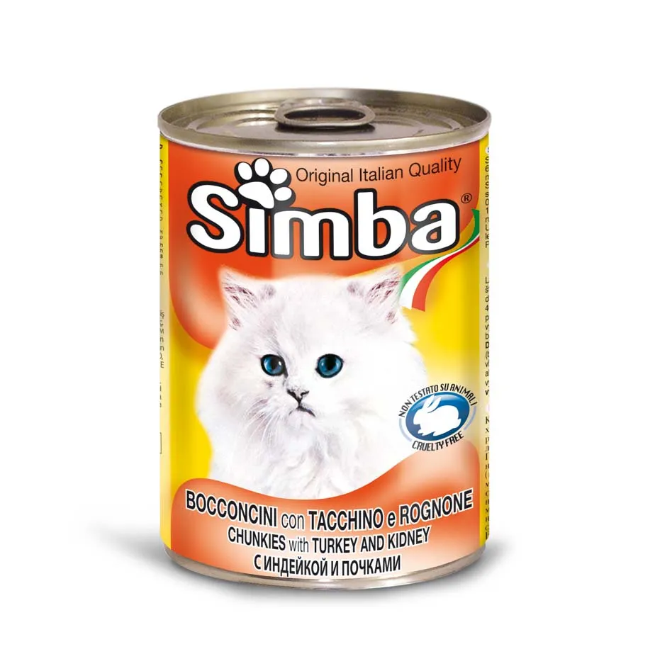SIMBA CAT FOOD CHNKIS TRKY/KDY