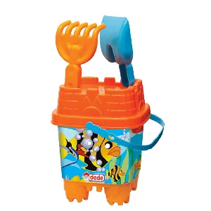 Dede SMALL CASTLE BUCKET SET WITH PICTURE