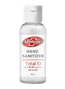 Lifebuoy Hand Sanitiser Total 10 with 70% alcohol 50ml