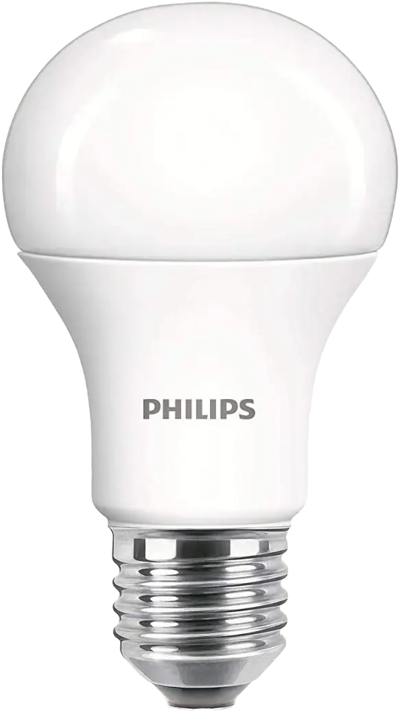 Philips LED E27 Frosted Light Bulbs, 13 W 100 W Warm White, Pack of 2, Matt White, 2 pack
