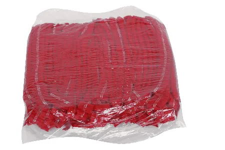 1000-PIECE NURSE BOUFFANT-HAIRNET CAP RED