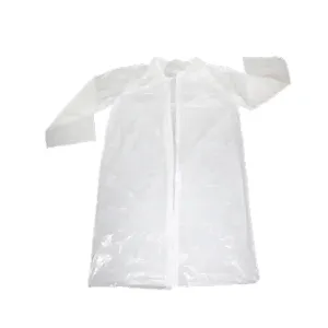 HOTPACK | PE VISITOR COAT WHITE COLOR  | 10 PIECES X 20 PACKETS