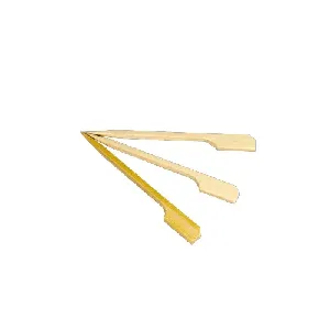 HOTPACK | 9 CM DISPOSABLE WOODEN FLAG SKEWER | 2000 PIECES