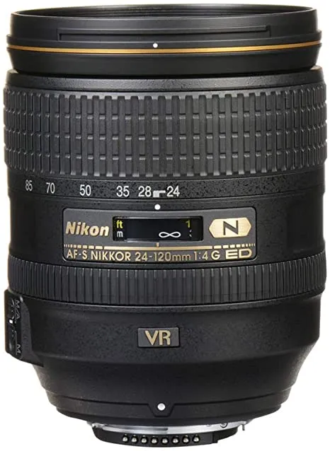 Nikon 24-120mm f/4G ED VR AF-S NIKKOR Lens