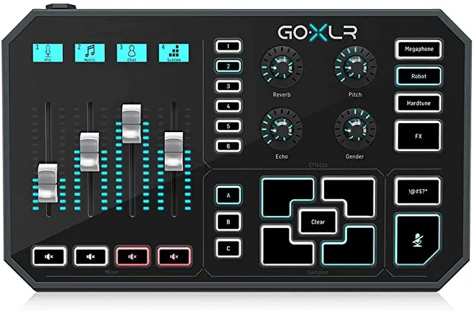 GoXLR - Mixer, Sampler, & Voice FX for Streamers