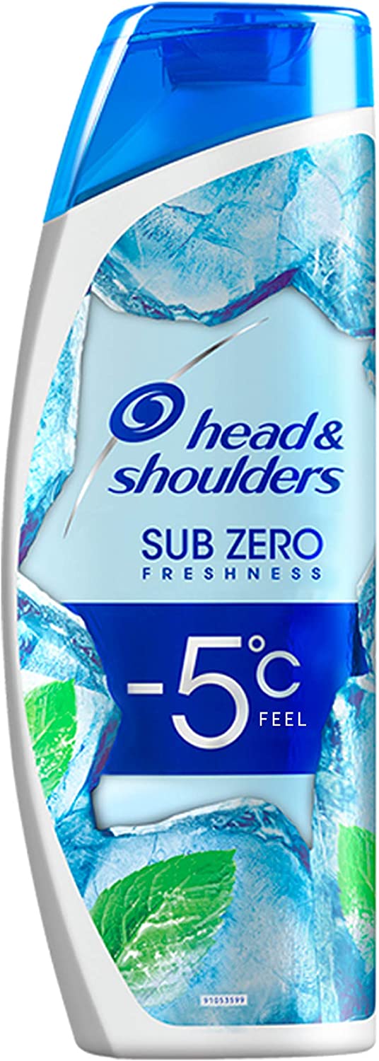 Head & Shoulders Sub-Zero Freshness Anti-Dandruff Shampoo With Cooling Menthol 400ML