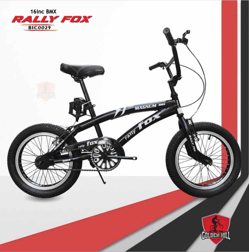 RALLY FOX BICYCLE 16 inch  BMX FREE STYLE 16 MT-4 BMX W/O ROTOR