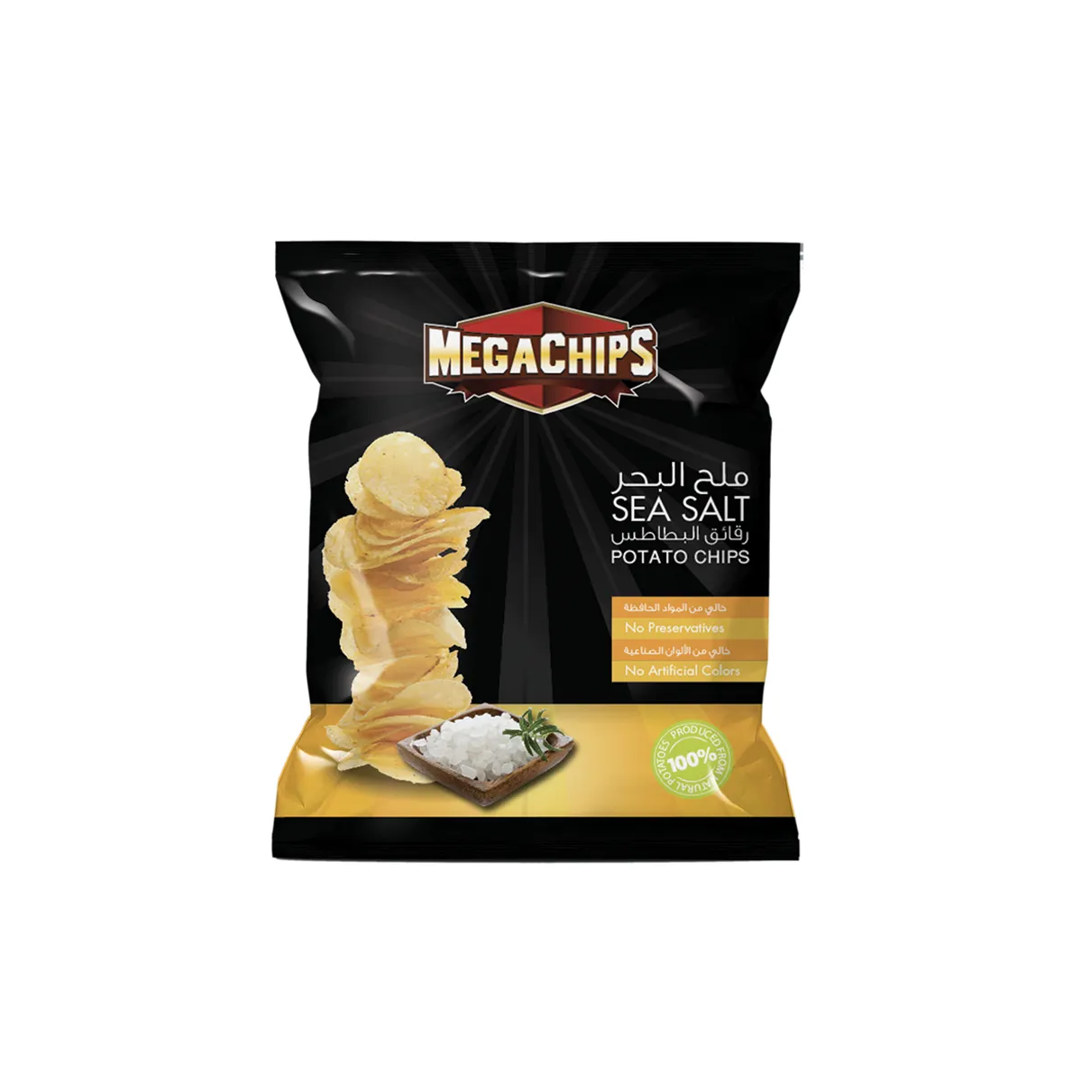 Mega Chips Sea salt 48 x 22 gms