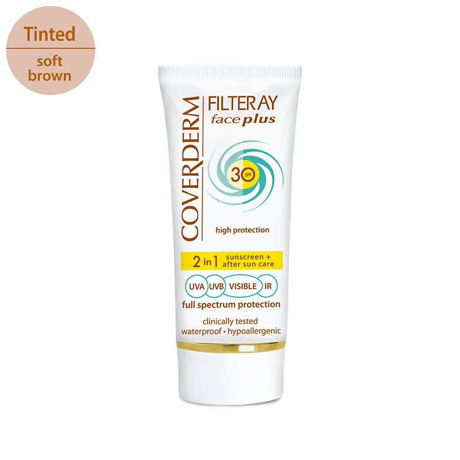 FILTERAY FACE+ SPF 30 for normal skin (Soft Brown)