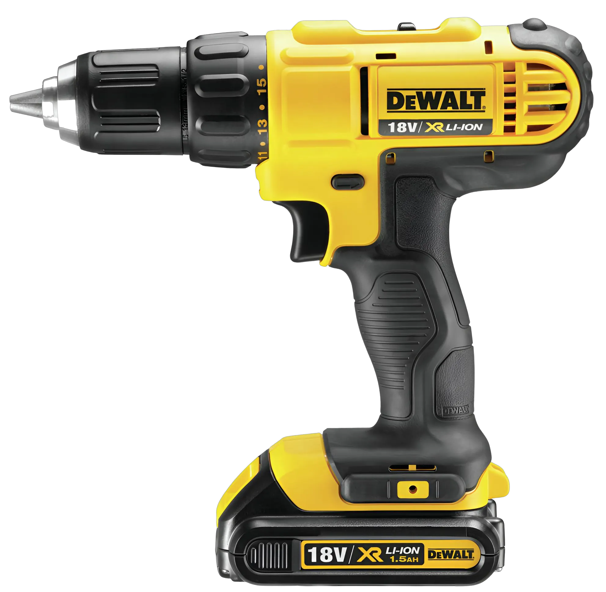 Dewalt Cordless Compact Drill Driver W/Batteries & Charger Dcd771S2_18 V